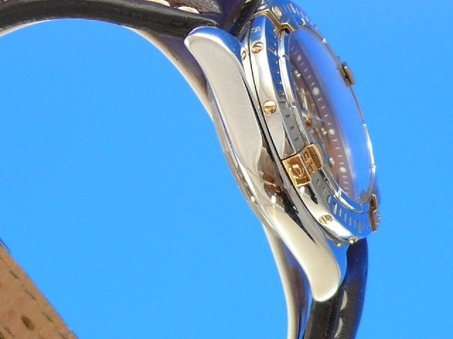 Breitling Lady Cockpit 32 Stahl / Gold Diamanten