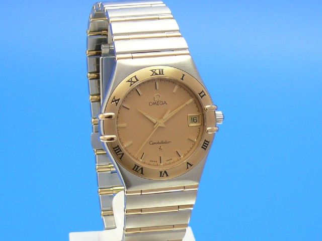 Omega Constellation Stahl/Gold Herren/Damen