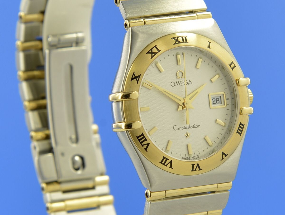 Omega Constellation Lady Stahl/Gold