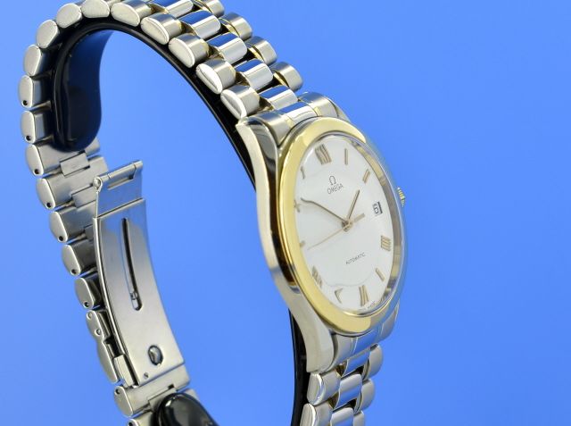 Omega Speedmaster Automatik Stahl/Gold