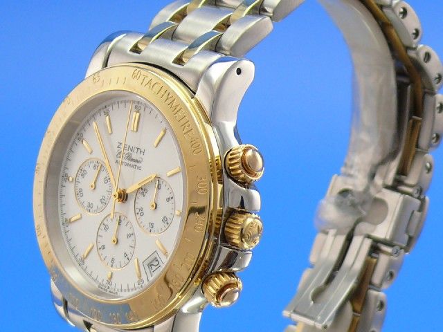 Zenith El Primero Rainbow Chronograph Stahl/Gold