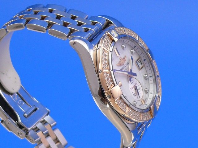 Breitling Galactic 36 Automatik Stahl/ Ros Gold