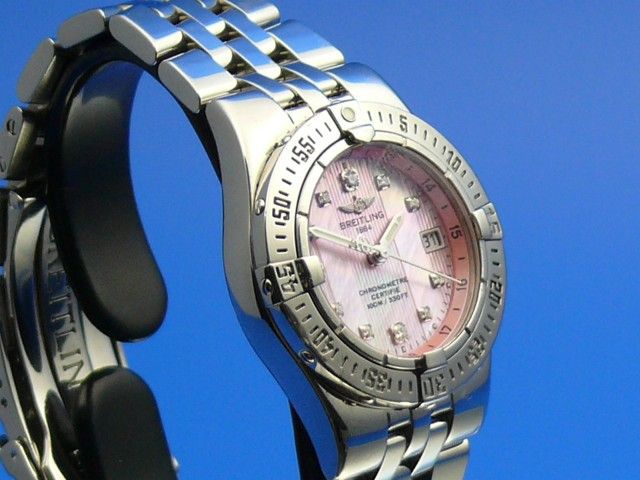 Breitling Windrider Starliner Damen mit Brillantzifferblatt