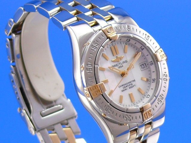 Breitling Cockpit Lady Starliner Stahl/Gold