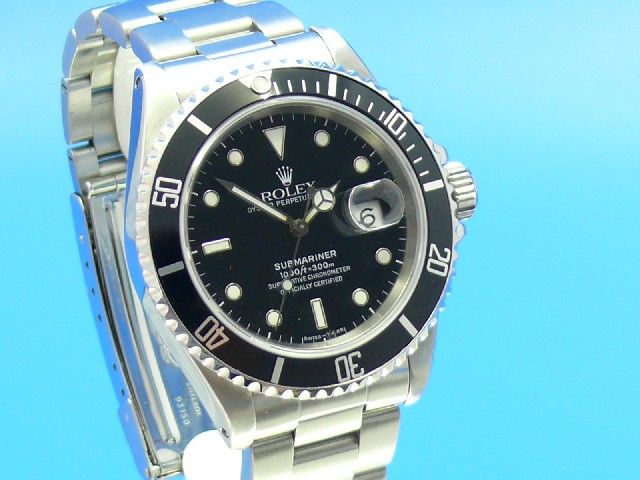 Rolex Submariner Date 16610 Tritrum Zifferblatt + Zeiger