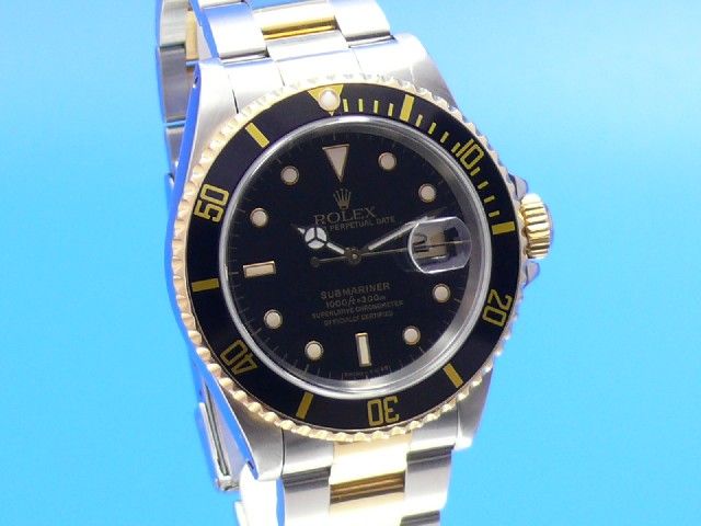 Rolex Submariner Date 16613 Stahl/Gold