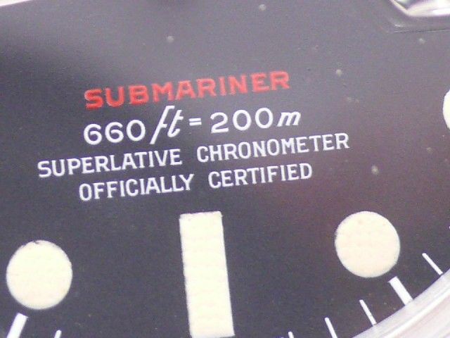 Rolex Submariner Rotschrift 1680