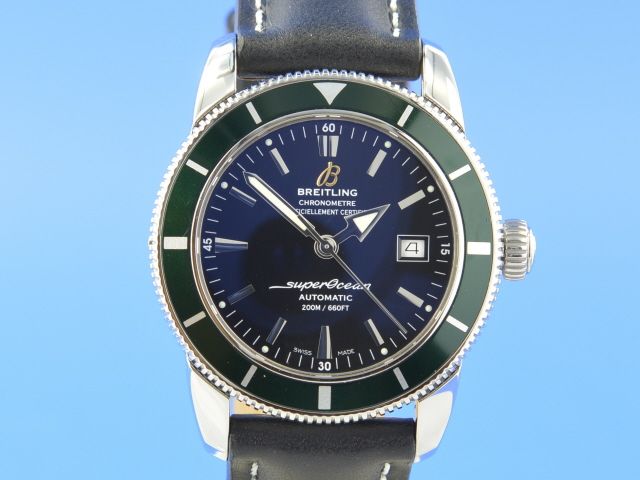 Breitling Superocean Heritage 42 Green Bezel