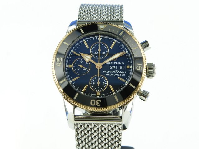 Breitling Superocean Hritage II Chronograph 44 Stahl/rosgold
