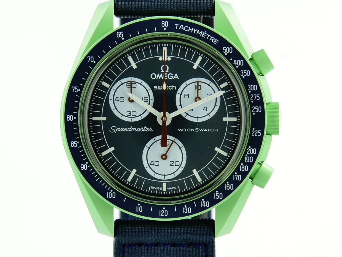 Swatch Omega Moonswatch Mission on Earth