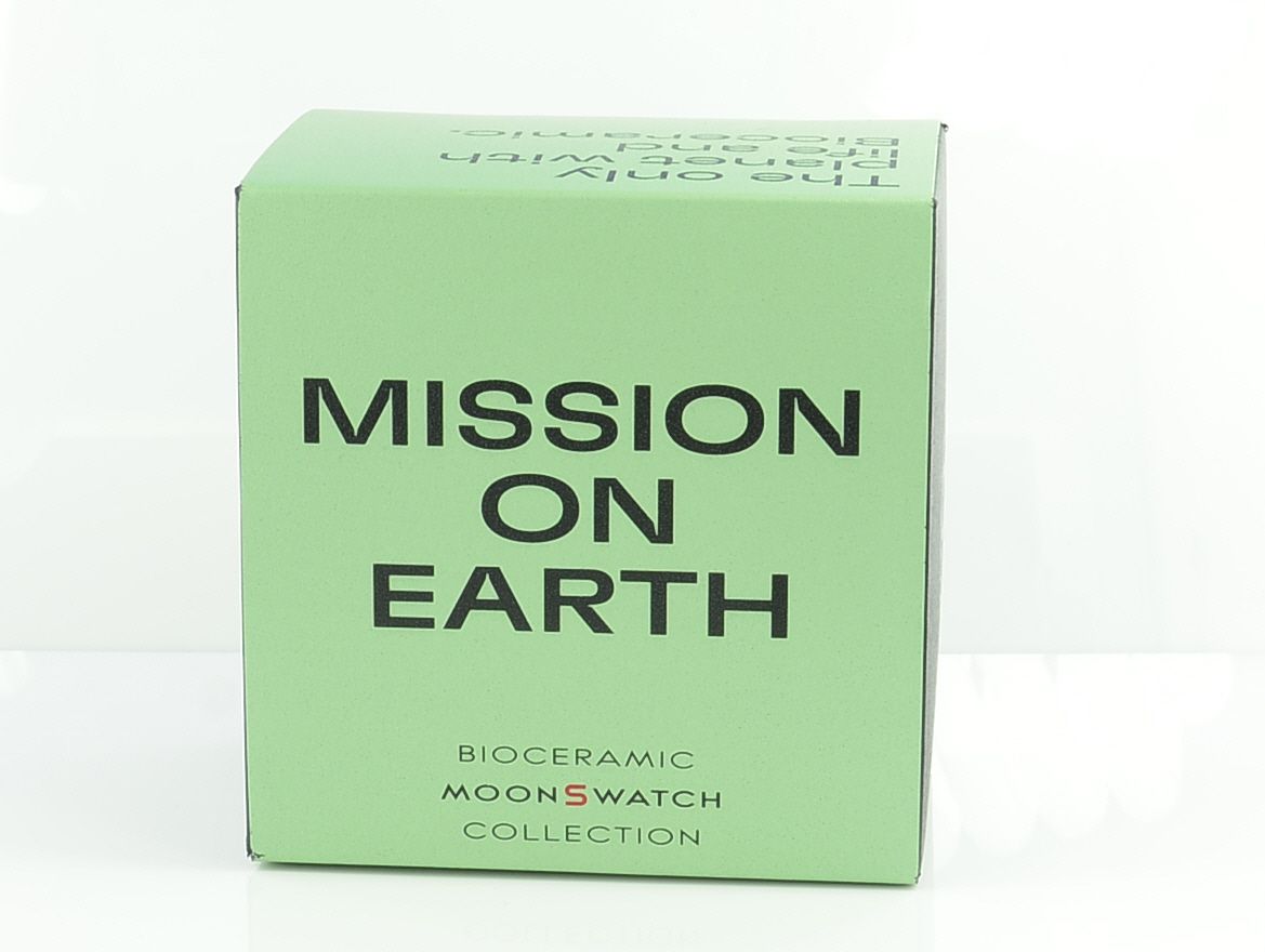 Swatch Omega Moonswatch Mission on Earth