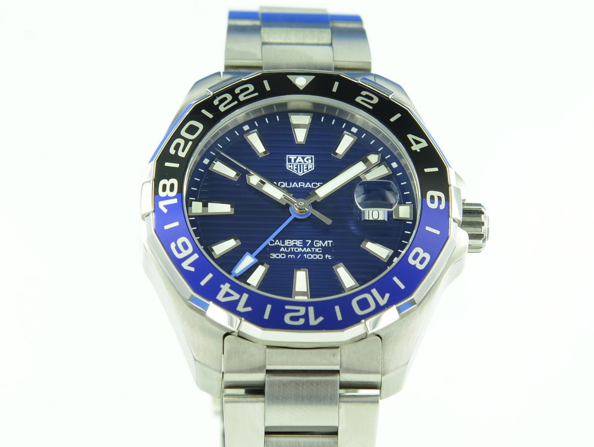 TAG Heuer Aquaracer 300M Calibre 7 GMT Automatic 43mm Batman