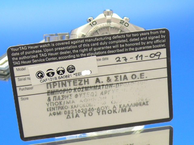 TAG Heuer Aquaracer Chronograph Grande Date