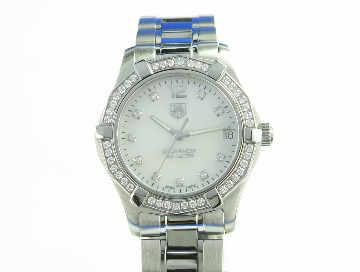TAG Heuer Aquaracer Damenuhr - WAF1313 Diamanten