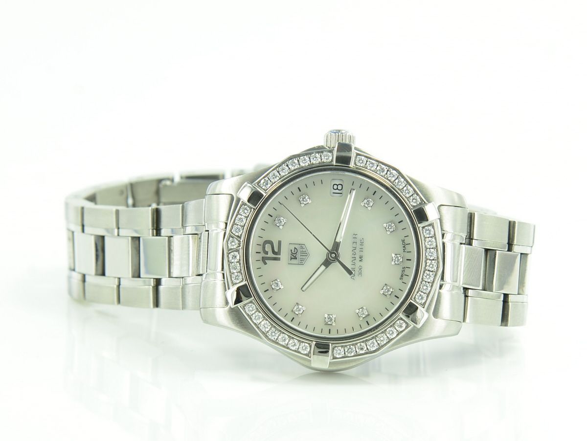 TAG Heuer Aquaracer Damenuhr - WAF1313 Diamanten