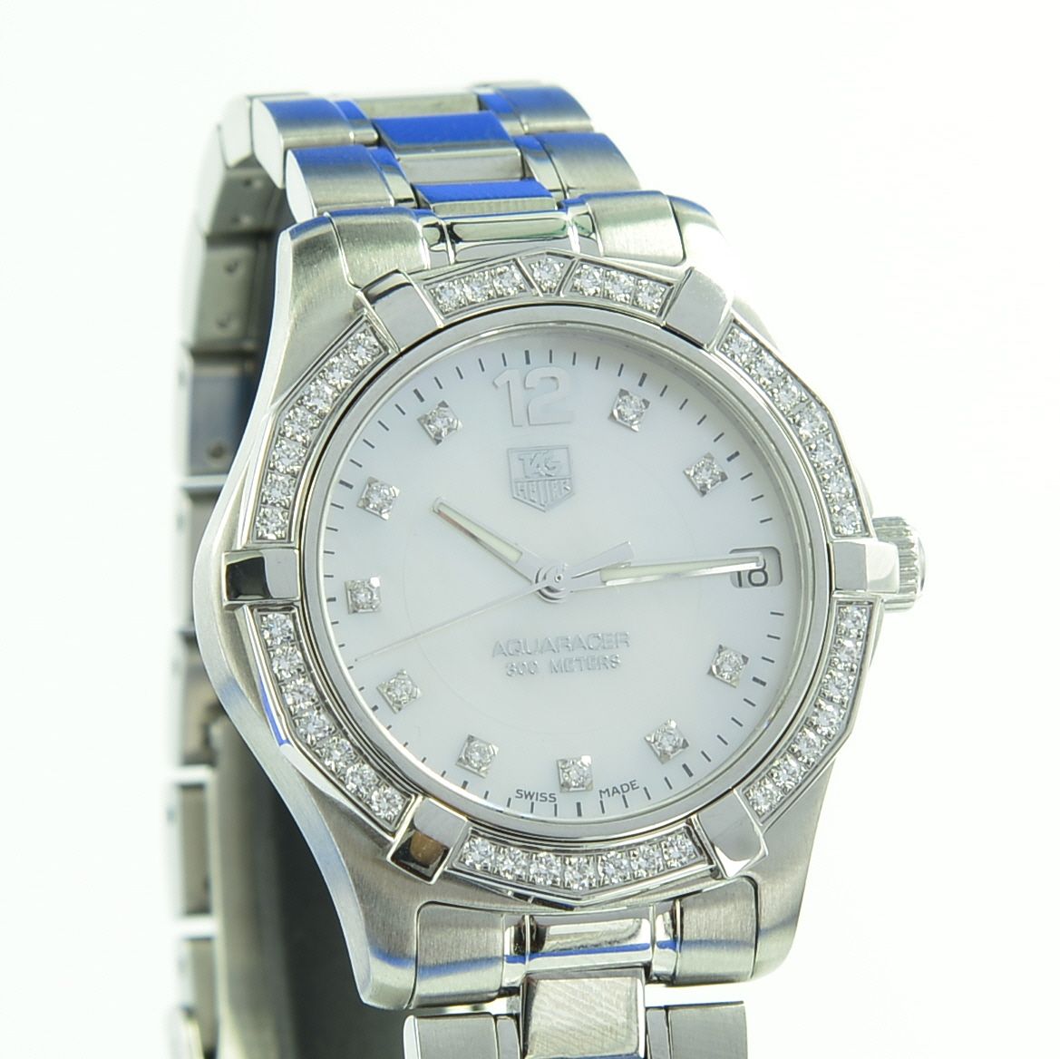 TAG Heuer Aquaracer Damenuhr - WAF1313 Diamanten