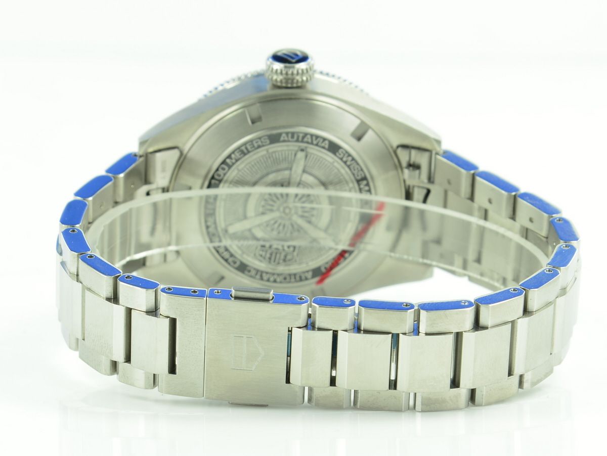 TAG Heuer Autavia Blue Dial Chronometer WBE5116