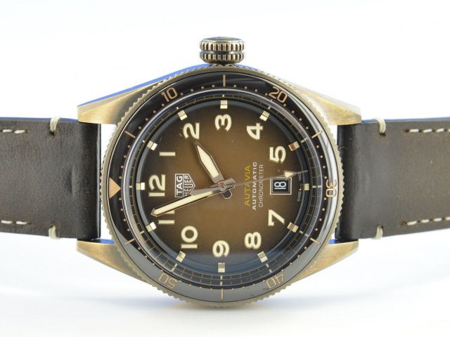TAG Heuer Autavia Bronze Chocolate Dial Chronometer