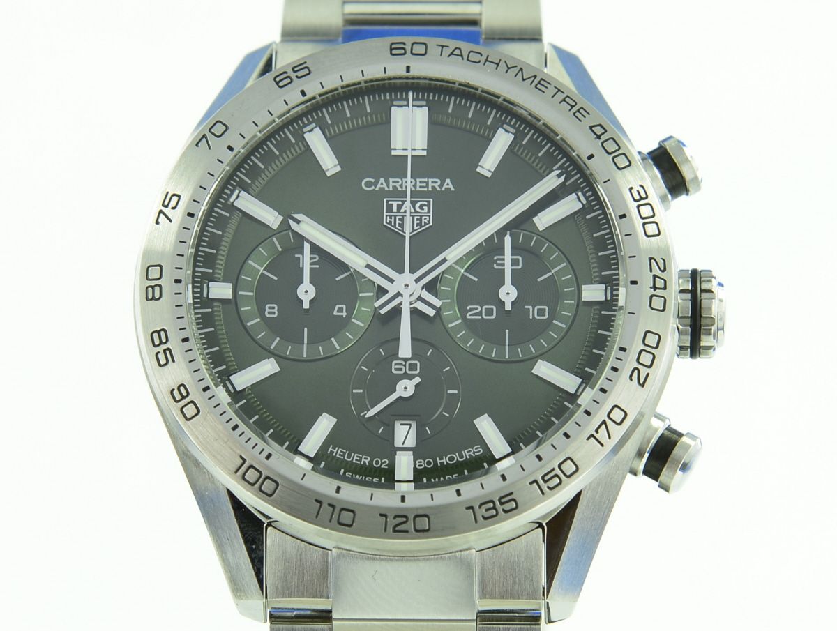 TAG Heuer Carrera Heuer Chronograph Calibre 02 Green Dial