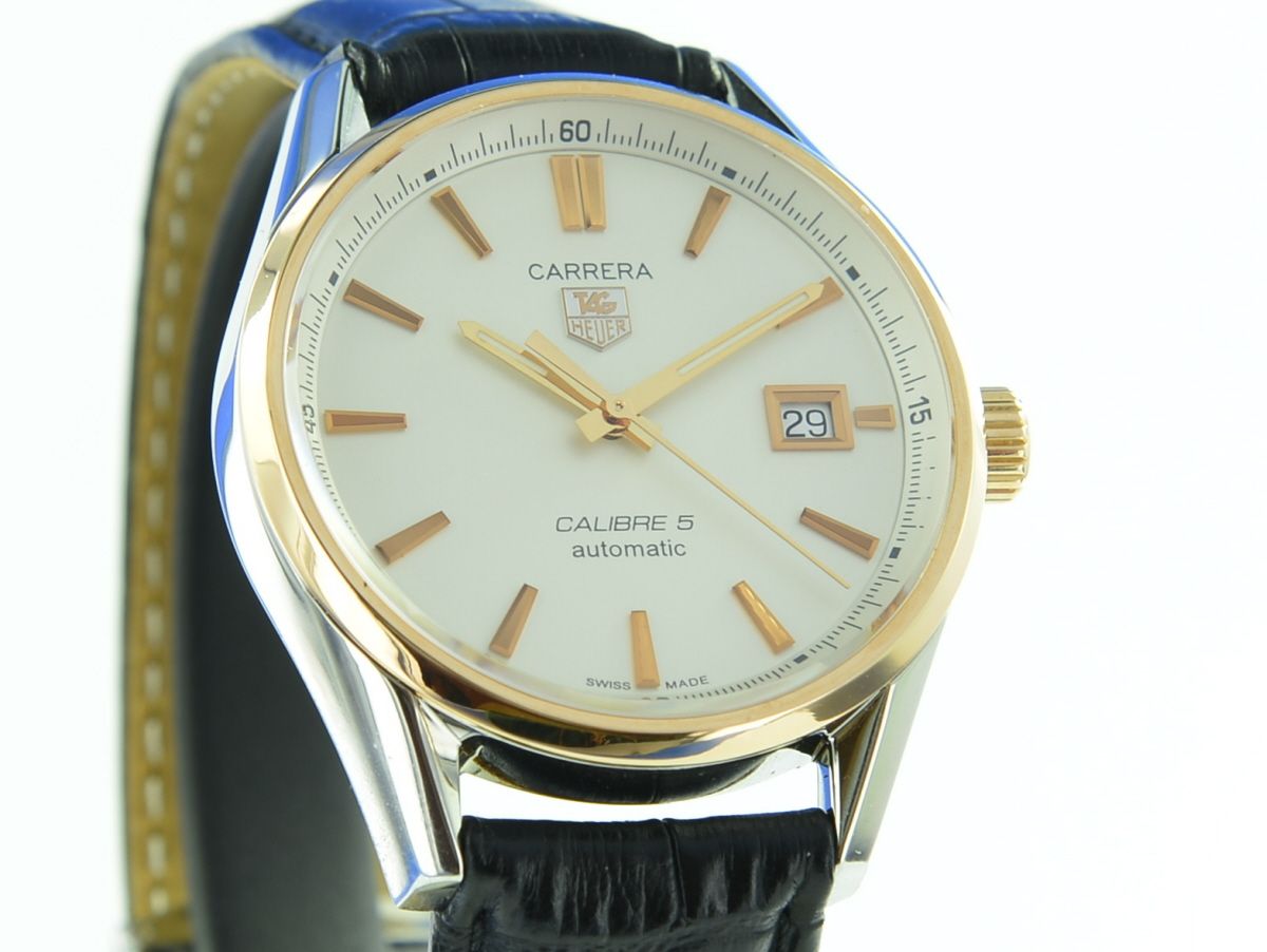 TAG Heuer Carrera Date Stahl/Gold WAR215D-0