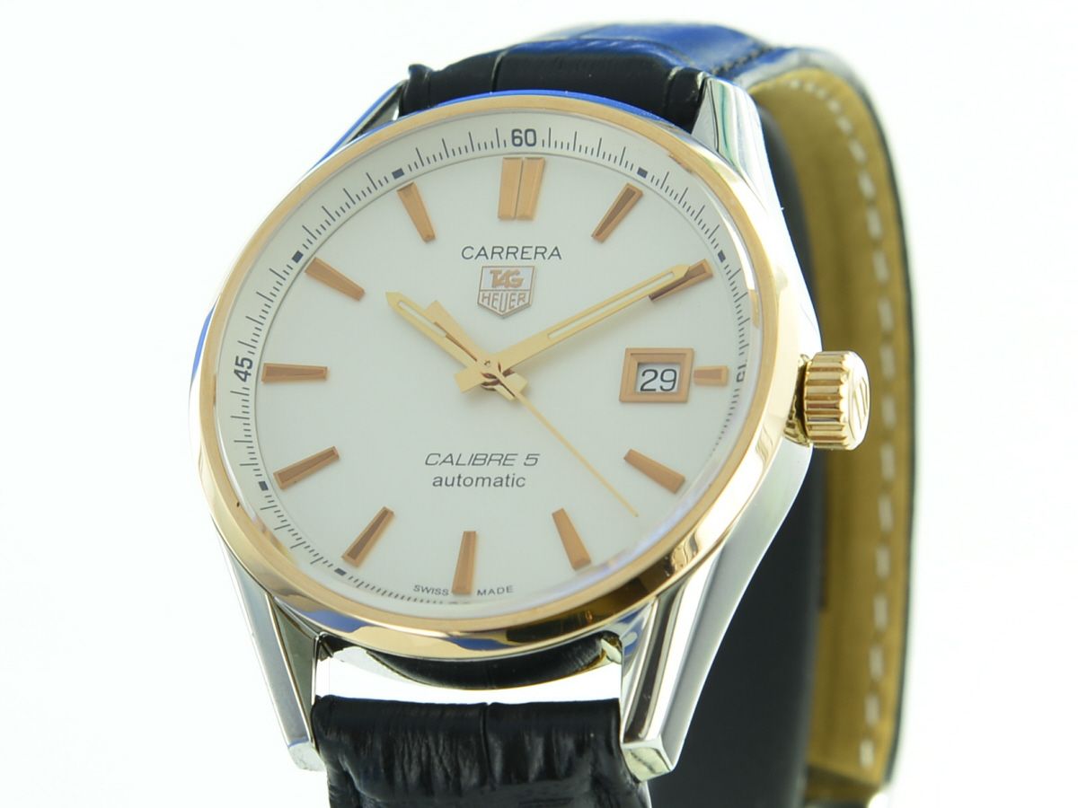 TAG Heuer Carrera Date Stahl/Gold WAR215D-0