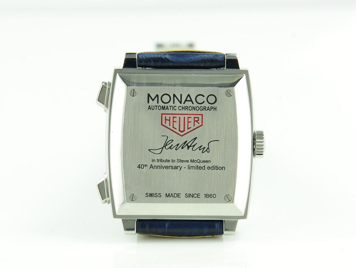 TAG Heuer Monaco 40th Anniversary LIMITIERTE EDITION Steve McQueen