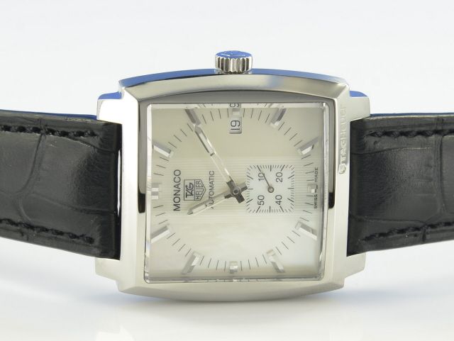 TAG Heuer Monaco Perlmutt Zifferblatt