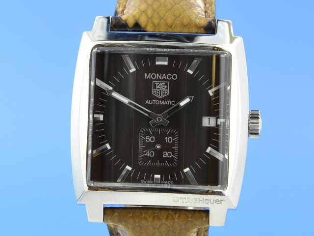 TAG Heuer Monaco Python Damen Saphirglas