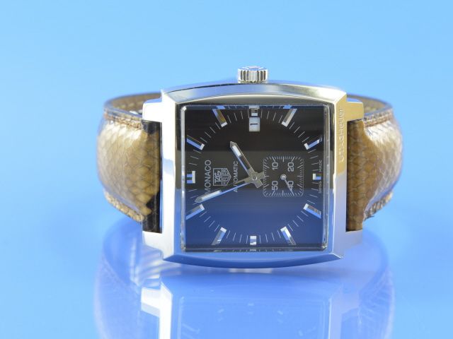 TAG Heuer Monaco Python Damen Saphirglas