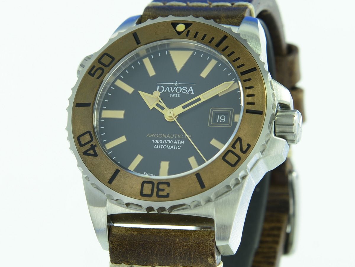 Davosa 161.526.55 Argonautic Bronze Taucheruhr Limited Edition 300