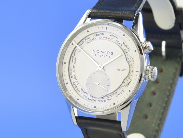 Nomos Zrich Weltzeit 140 Jahre Teichel Darmstadt