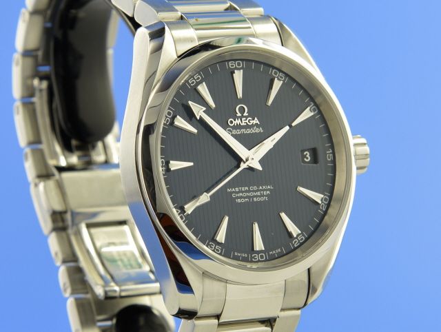 Omega Seamaster Aqua Terra 150M Co-Axial Blue Dail