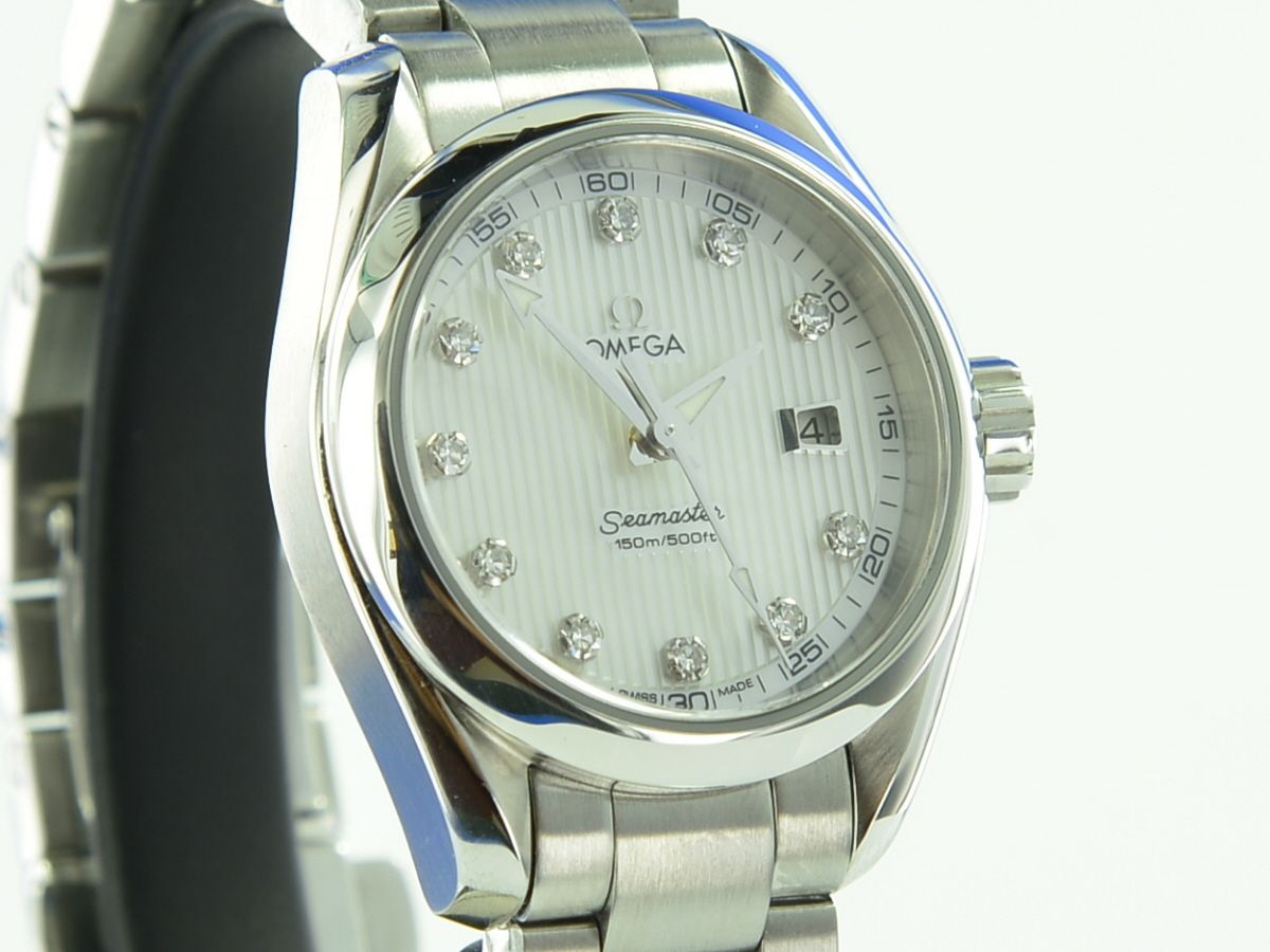 Omega Seamaster Aqua Terra 150M Quarz Lady Diamond