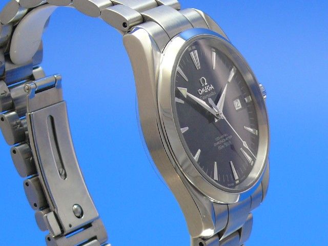 Omega Seamaster Aqua-Terra Blue Dial Automatik