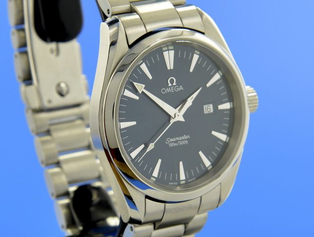 Omega Seamaster Aqua-Terra Quarz 39,2mm blue