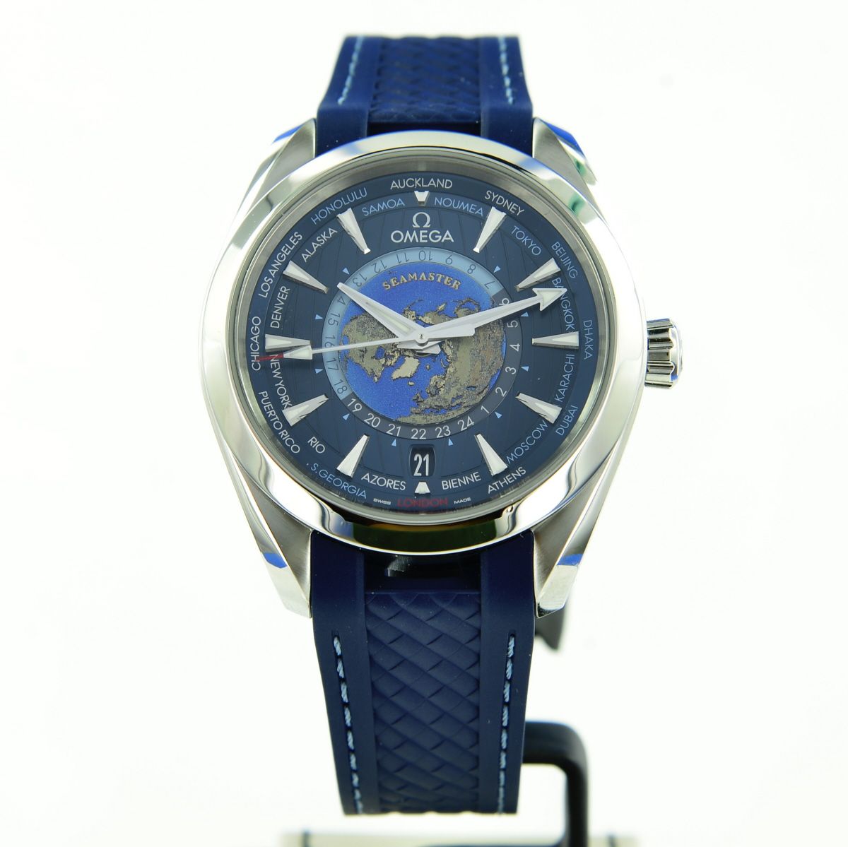 Omega Seamaster Aqua Terra Worldtimer 150m Master Chronometer Gmt