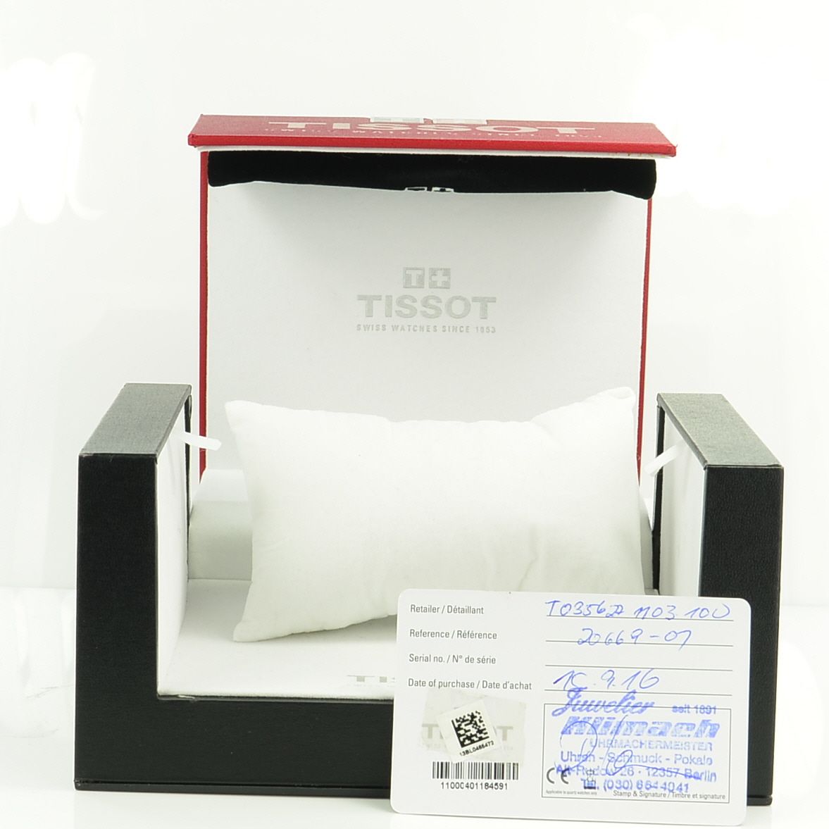 Tissot Couturier Automatik 43 mm vom T0356271103100