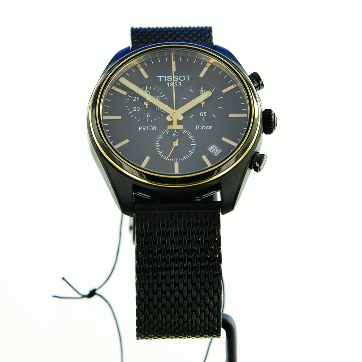 Tissot PR 100 Chronograph Schwarz Anthrazit Rosegold Herrenuhr 41mm Quarz