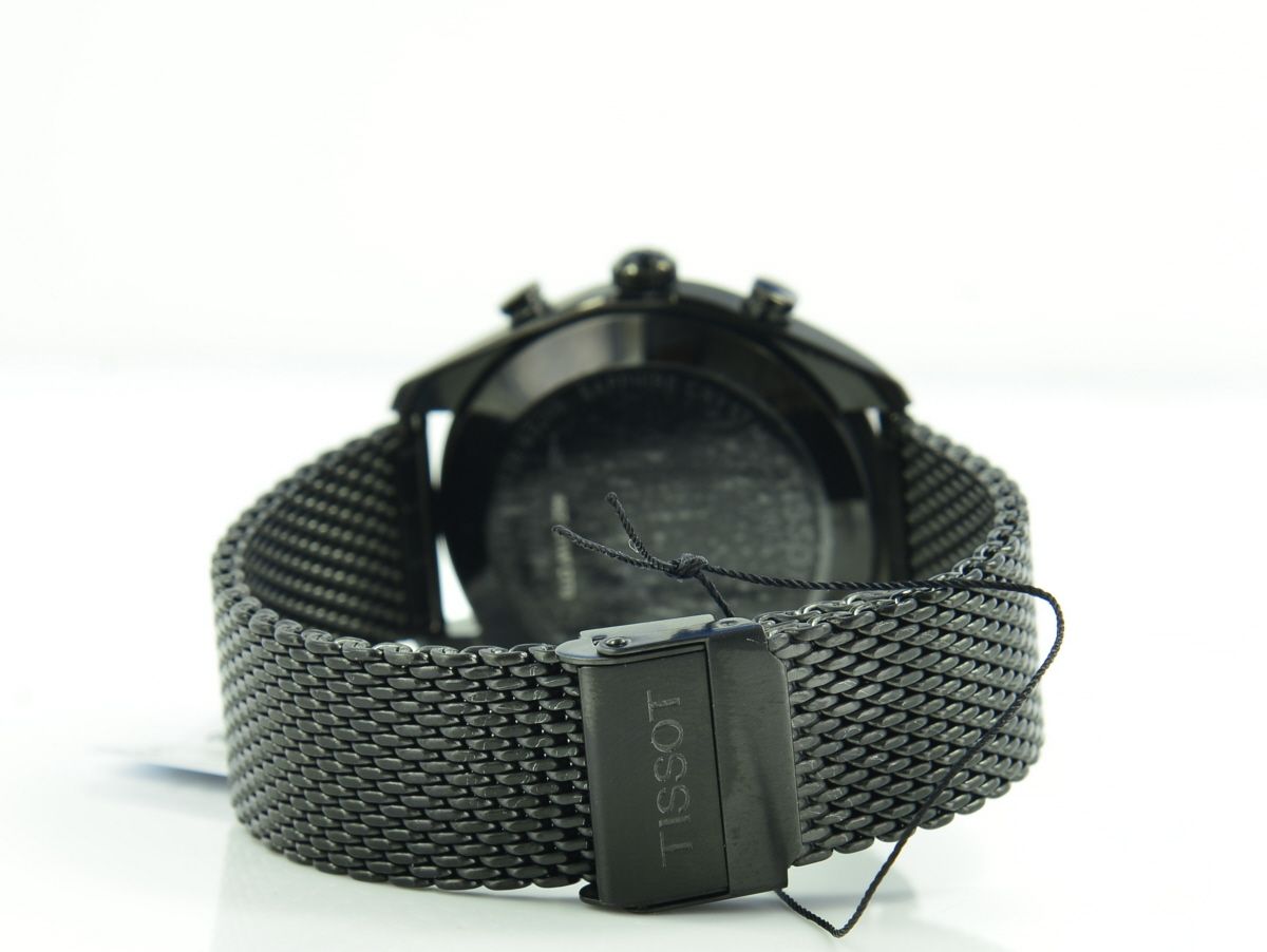 Tissot PR 100 Chronograph Schwarz Anthrazit Rosegold Herrenuhr 41mm Quarz