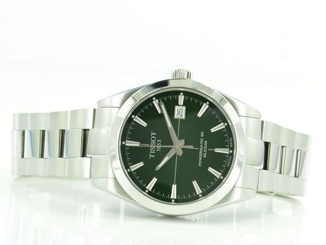 Tissot Powermatic 80 Silicium Gr�n. T127407. NP 925�