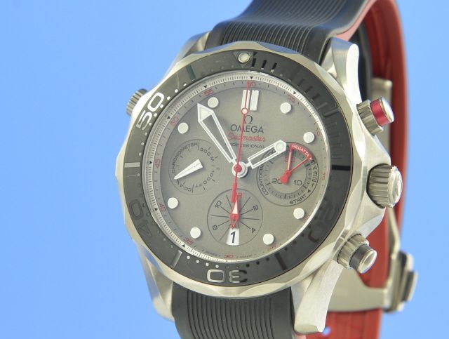 Omega Seamaster Diver ETNZ Chronograph Titan