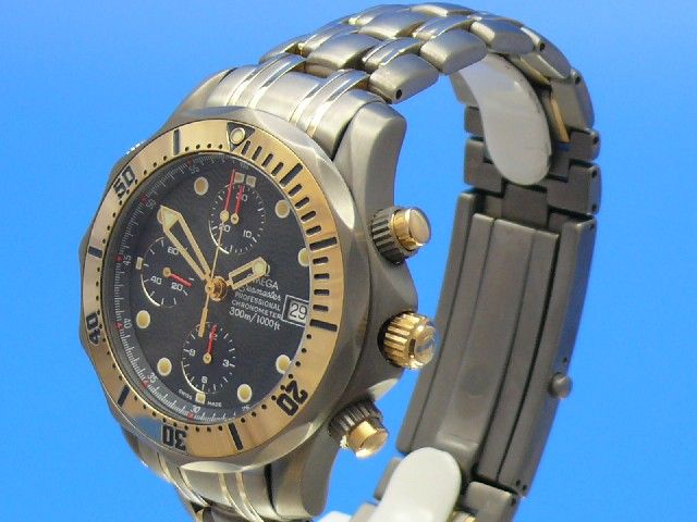 Omega Seamaster Diver 300 Chrono Titan/Rosgold