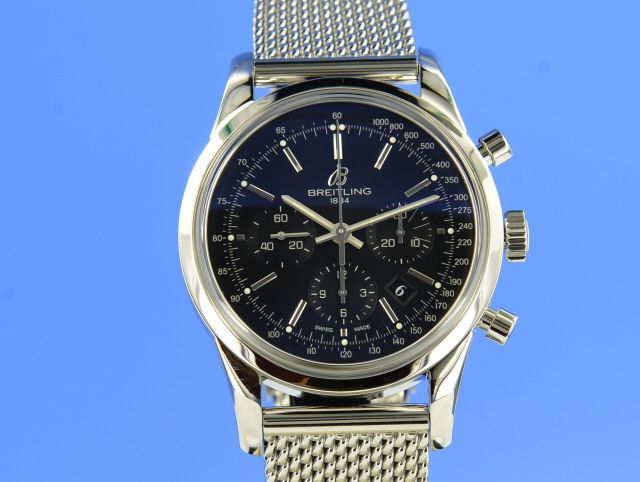 Breitling Transocean Chronograph Stahl 43mm