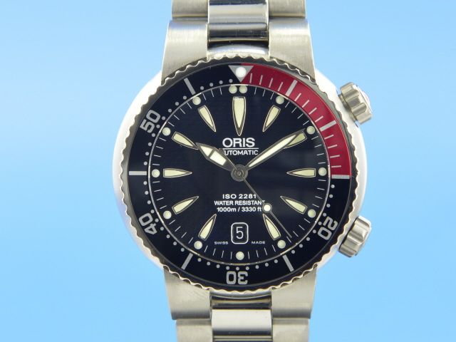 Oris Tt1 1000m Diver Titanium