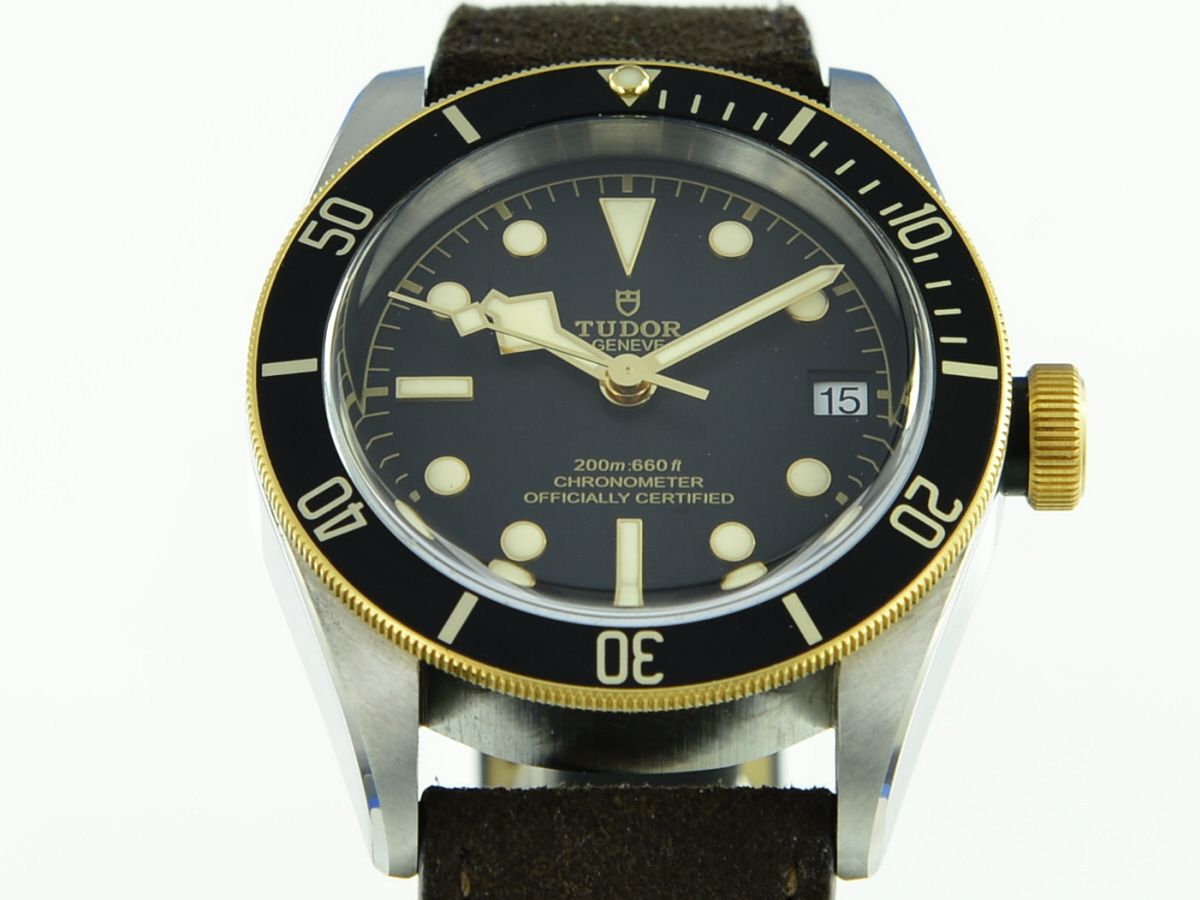 Tudor Black Bay Stahl / Gold Automatik Ref. 79733N