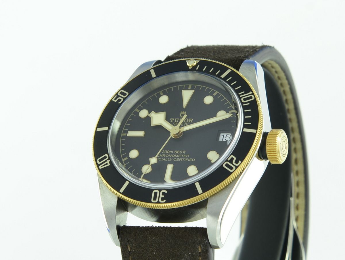 Tudor Black Bay Stahl / Gold Automatik Ref. 79733N