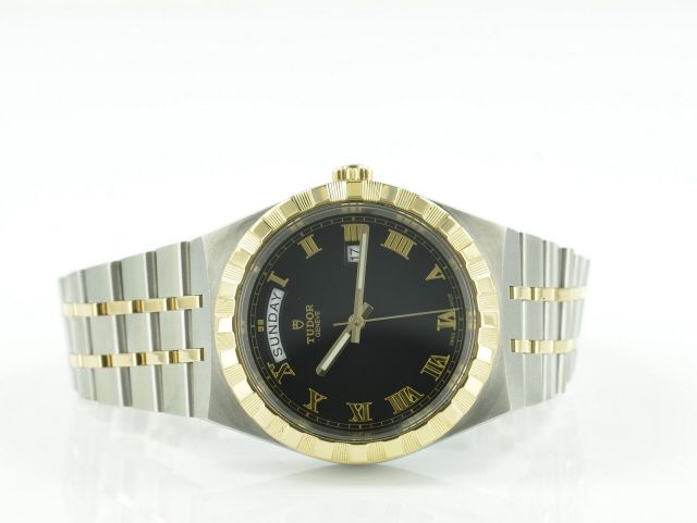 Tudor Royal Day-Date Stahl/Gelbgold