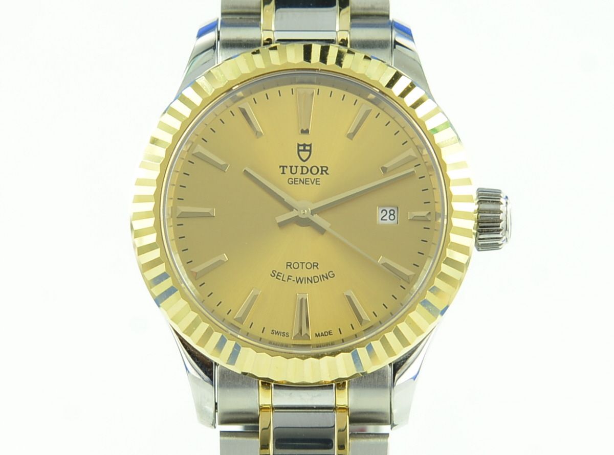 Tudor Style 12133 Lady 28 mm Stahl/Gold