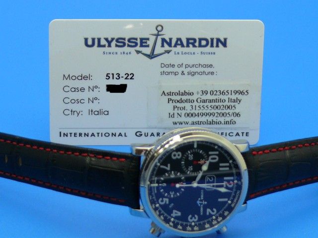 ULYSSE NARDIN MARINE ANNUAL CHRONOGRAPH