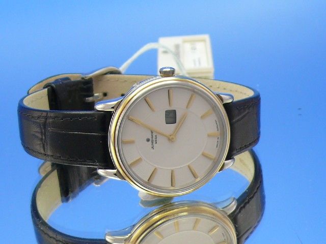 Junghans Diplomat Damen Funkuhr bicolor UVP 449